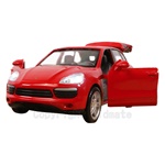 1:32授權聲光合金車(14)Porsche Cayenne S紅