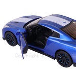 1:32授權聲光合金車(67)Nissan GT-R(R35)藍