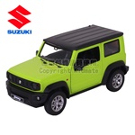 1:26授權聲光合金車(64)Suzuki Jimny 2018綠