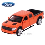 1:52授權合金車(75)Ford F-150 SVT Raptor橘