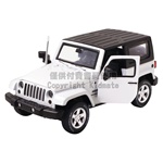 1:32授權聲光合金車(49)Jeep Wrangler白
