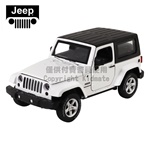 1:32授權聲光合金車(49)Jeep Wrangler白