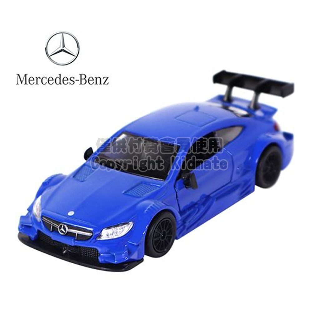 1:43授權合金車(63)Mercedes-AMG C63 DTM藍