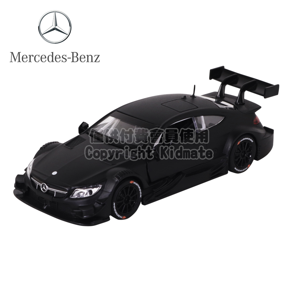 1:32授權聲光合金車(65)Mercedes-AMG C63 DTM黑