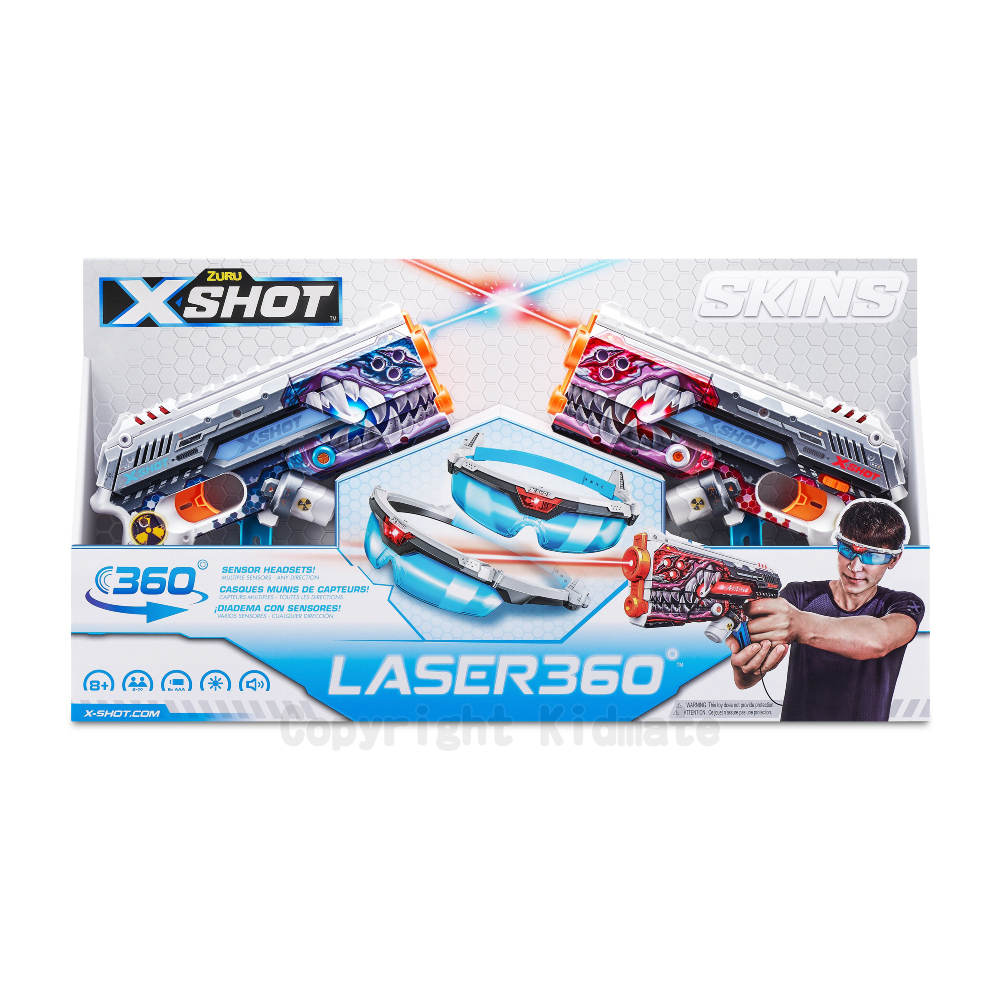 X-Shot Laser360-塗裝對戰組