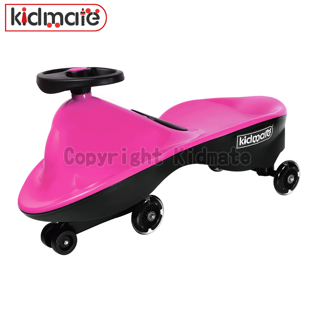 城市健身扭扭車-桃 KIDMATE【補貨中】