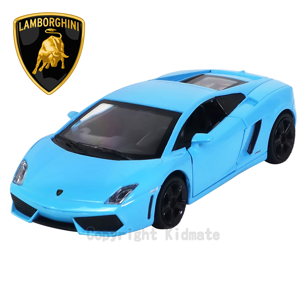 1:32授權聲光合金車(39)Lamborghini LP560-4藍